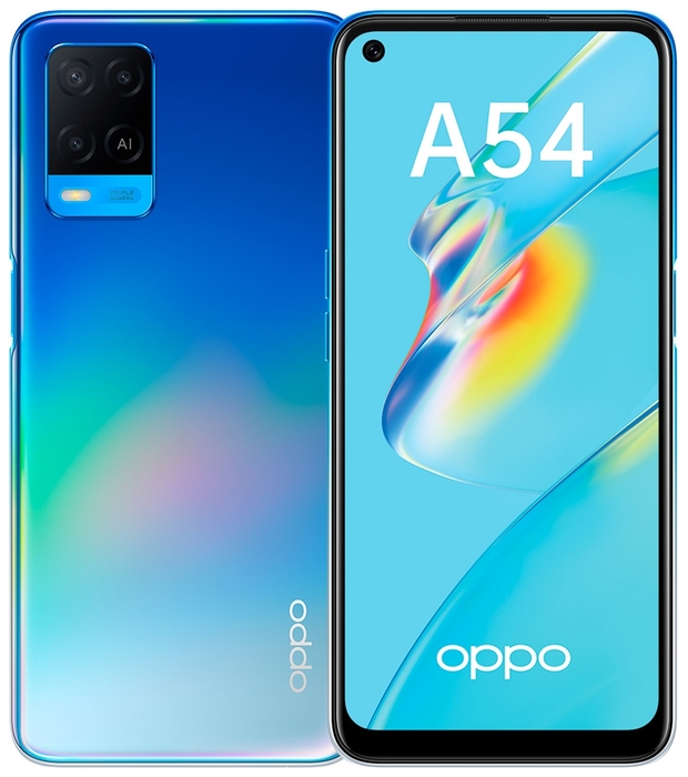Смартфон OPPO A54 4Gb 64GB, Blue - фото 8