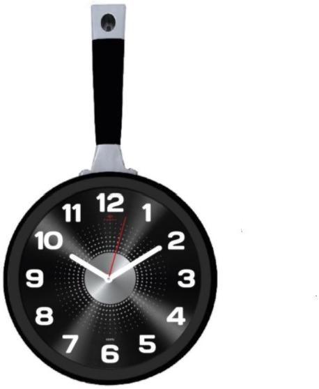 Часы настенные Рубин 2543-005 черный