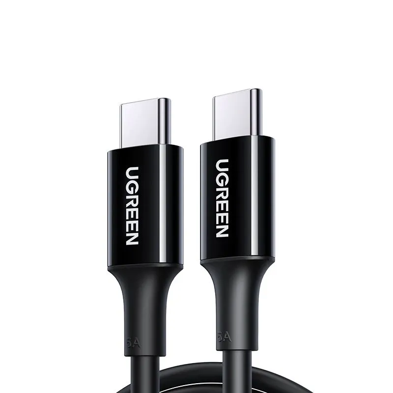 Кабель UGREEN US300 USB-C 2.0 Charging Cable 100W 1m (Black)