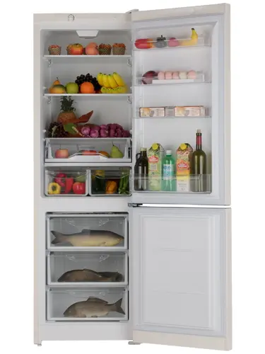Холодильник Indesit DS 4180 E бежевый - фото 2