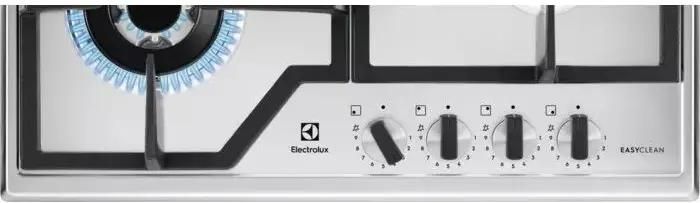 Газовая варочная панель Electrolux KGS64362XX серебристая