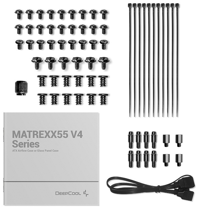 Компьютерный корпус Deepcool MATREXX 55 MESH V4 - фото 6