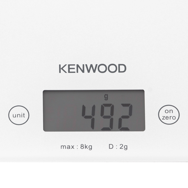 Весы кухонные Kenwood DS401 белые