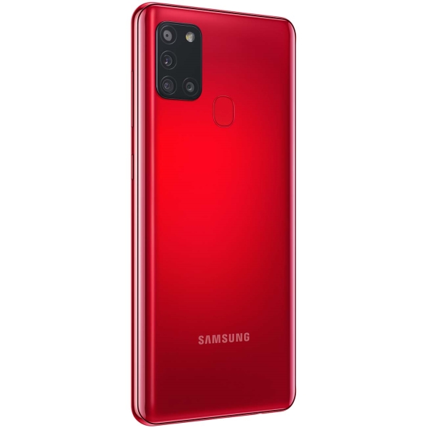 Смартфон Samsung Galaxy A21S 3/32Gb Red - фото 4