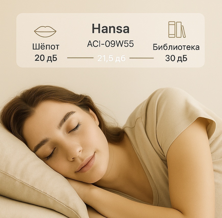 Кондиционер Inverter Hansa ACI-12W55, White, (25–35 м², 12 000 BTU, Ионизация) - фото 11 Кондиционер Inverter Hansa ACI-12W55, White, (25–35 м², 12 000 BTU, Ионизация) - фото 11