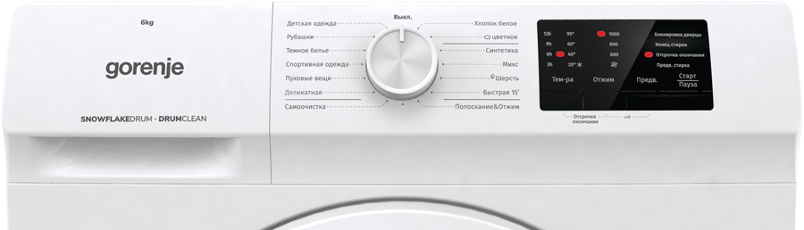 Стиральная машина Gorenje WHP60SF - фото 6