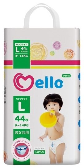 Подгузники-трусики Mello L (44 шт)