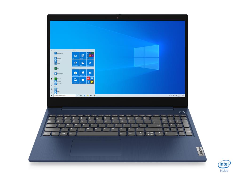 Ноутбук Lenovo IdeaPad 3 15IIL05 81WE007LRK синий - фото 1