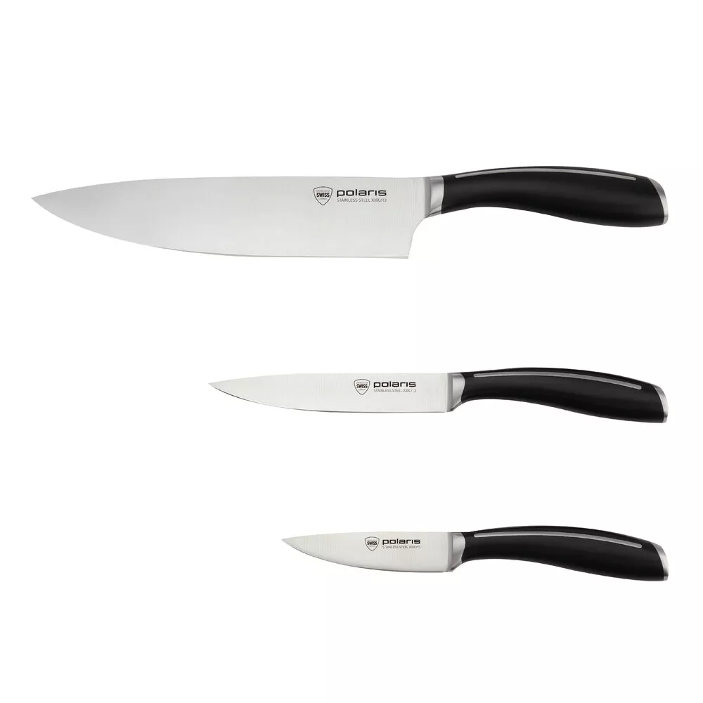 Набор из 3 ножей  с разделочной доской Polaris Stein 4BSS - фото 2