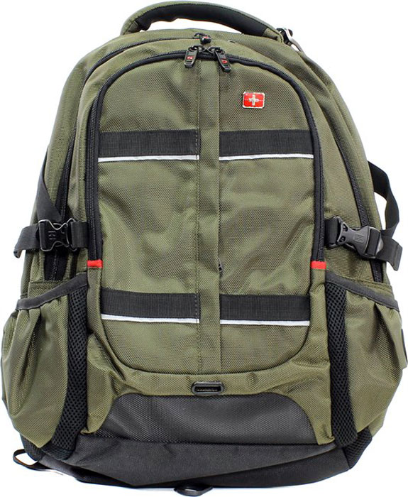 Рюкзак для ноутбука Continent BP-302, зеленый - фото 1