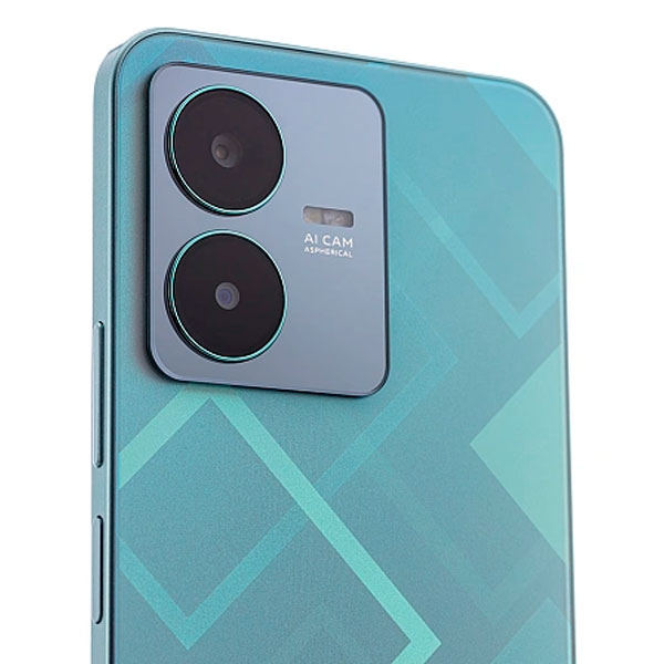 Смартфон Vivo Y22 4/64Gb Metaverse Green + Gift box BTS 2022 Blue - фото 5