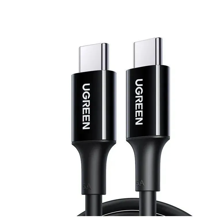 Кабель UGREEN US300 USB-C 2.0 Charging Cable 100W 1m (Black)