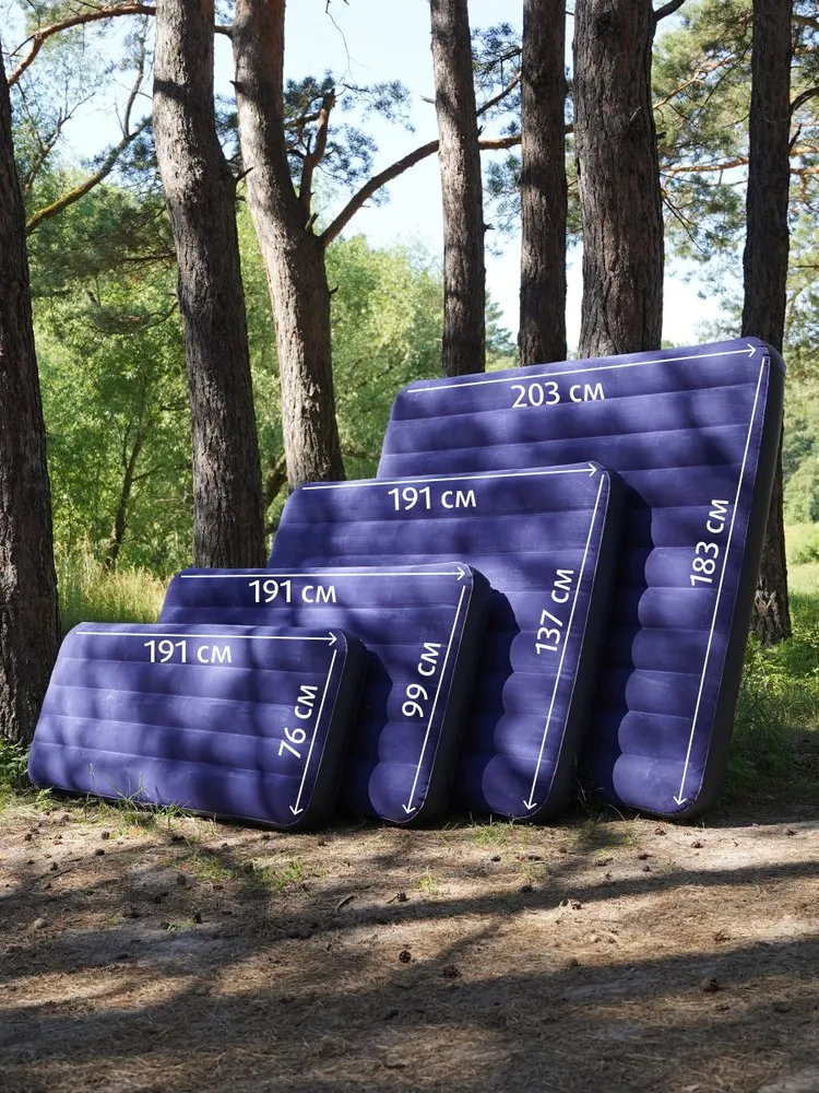 Матрас надувной INTEX 64757 синий - фото 14 Матрас надувной INTEX 64757 синий - фото 14