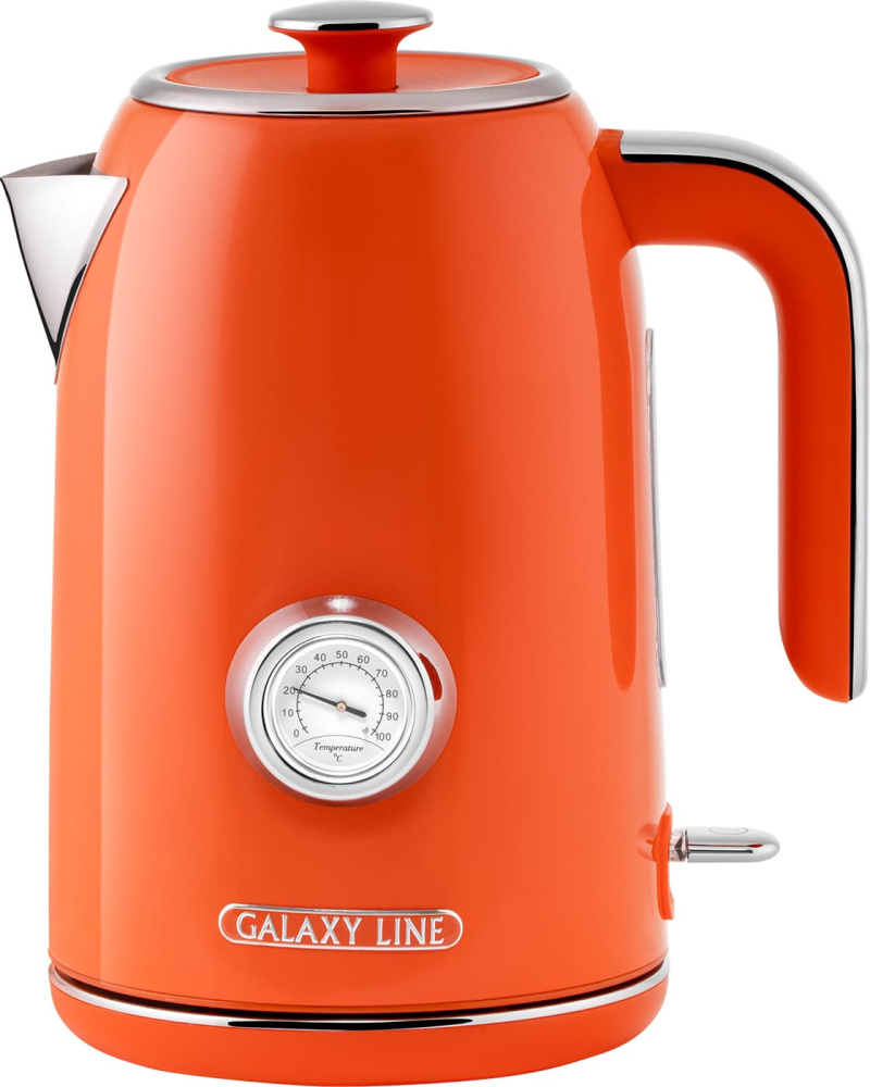 

Чайник электрический Galaxy LINE GL0351 апельсиновый фреш