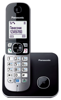 Телефон Panasonic KX-TG6811CAB - фото 1