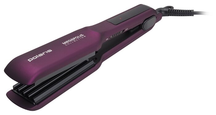 Щипцы для завивки волос Polaris PHSZ 4095K megapolis фиолетовые