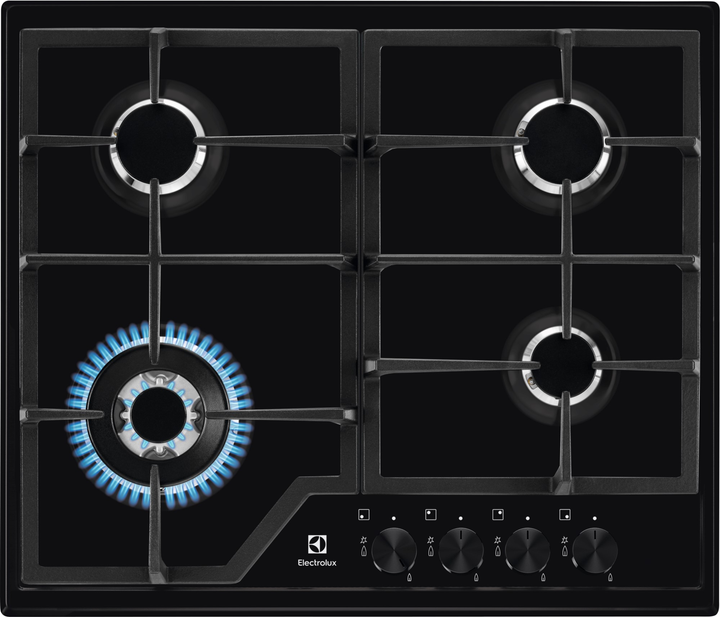 Газовая варочная панель Electrolux KGS6436K черная