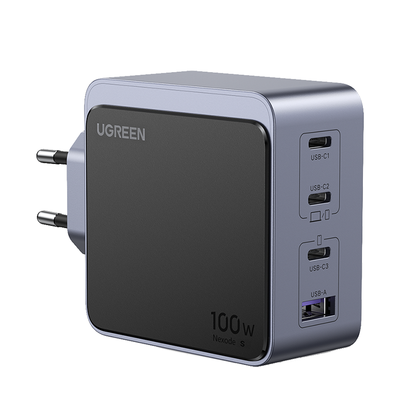 Зарядное устройство Ugreen X565 35043 Nexode S 100W/ 3*USB-C/1*USB-A/ GaN Tech Fast Charger