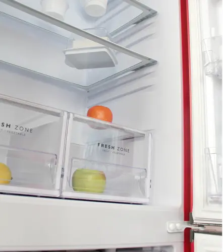 Холодильник Бирюса H649 красный - фото 5