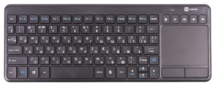 

Клавиатура HARPER KBT-101 Black USB
