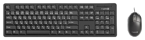 Клавиатура и мышь X-Game XD-1100OUB Black USB