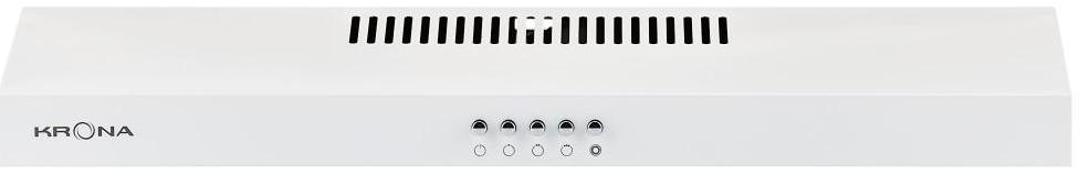 Вытяжка кассетная Krona ERMINA 600 white PB - фото 5