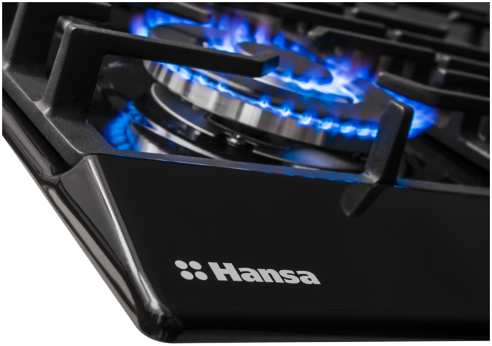 Варочная панель газовая HANSA BHGS611391 черная - фото 4