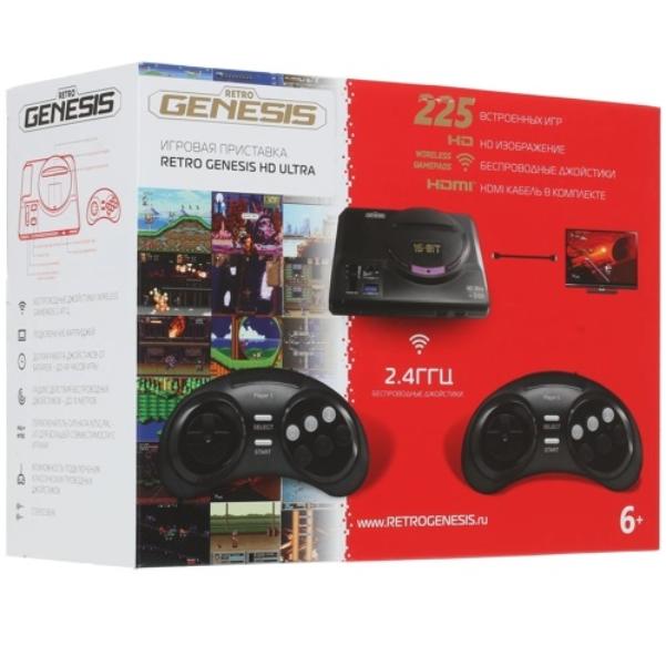 Игровая приставка SEGA Retro Genesis HD Ultra+225 игр ZD-06b - фото 1