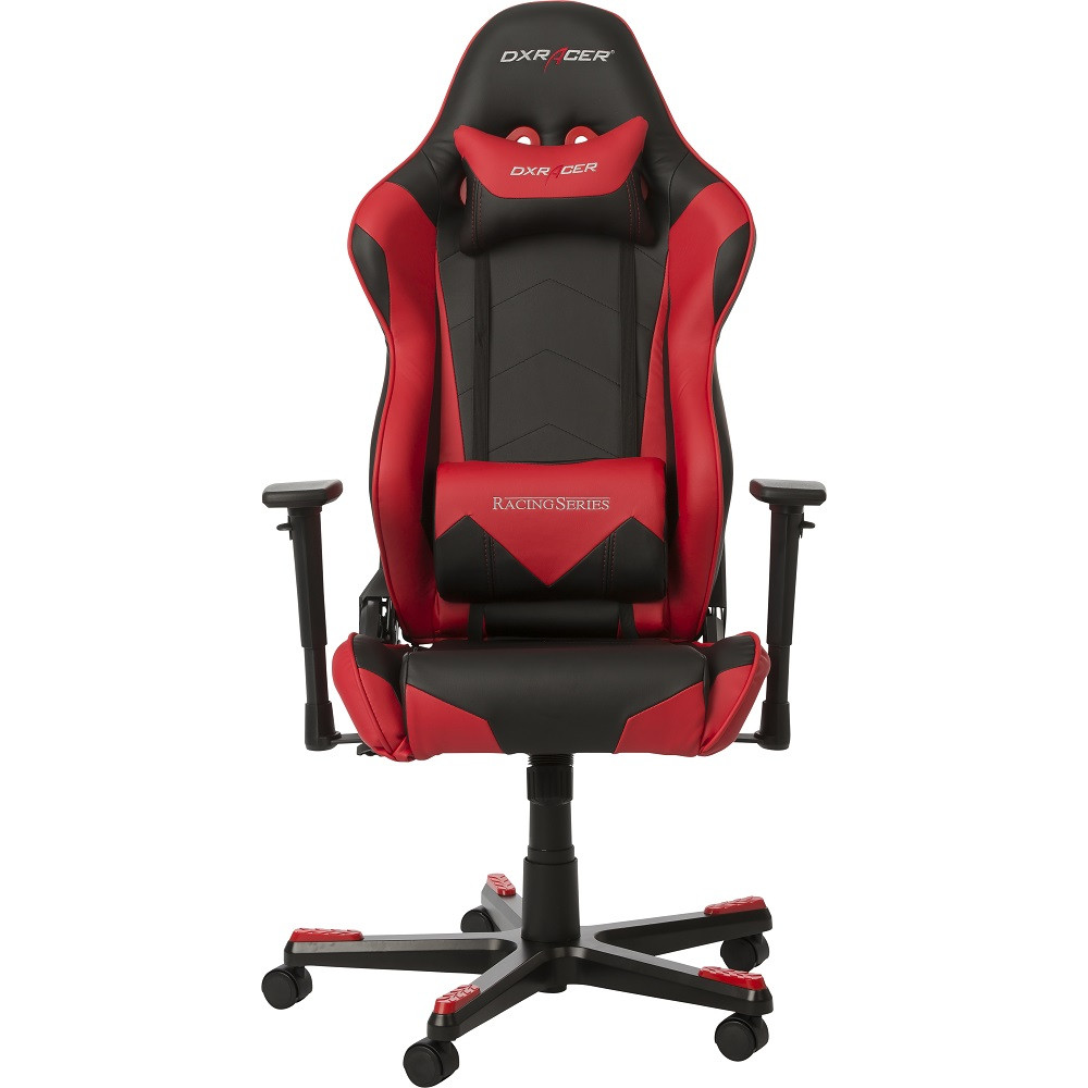 Игровое компьютерное кресло, DX Racer, OH/RE0/NR, Черный-красный - фото 2 Игровое компьютерное кресло, DX Racer, OH/RE0/NR, Черный-красный - фото 2