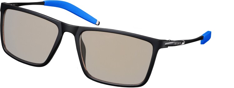 Очки 2Е Gaming Anti-blue Glasses Black-Blue с антибликовым покрытием
