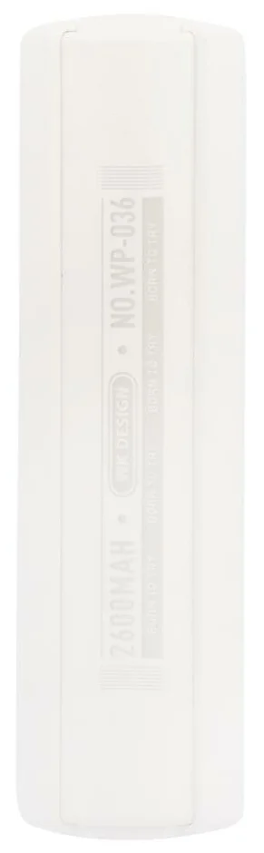 

Power Bank WK Mark WP-036 2600mAh Белый