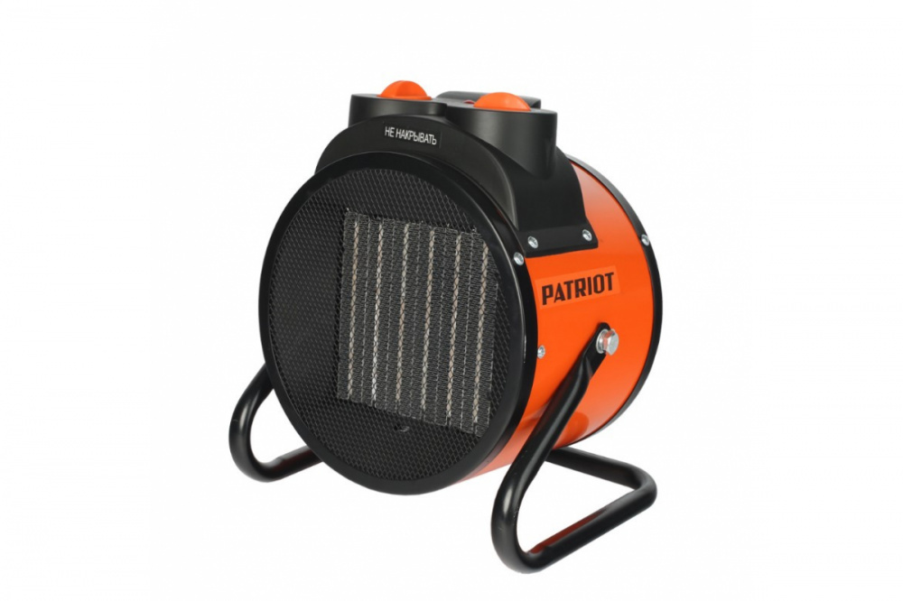 

Тепловентилятор электрический PATRIOT PTR 5S, 3.0 кВт, 220В, терморегулятор, керамический нагревател