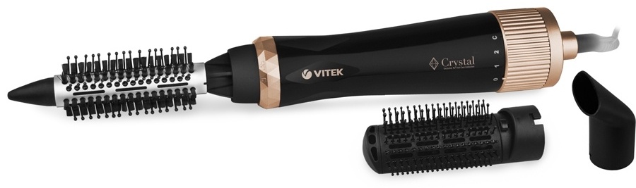 Фен-щетка Vitek VT-8243 черная