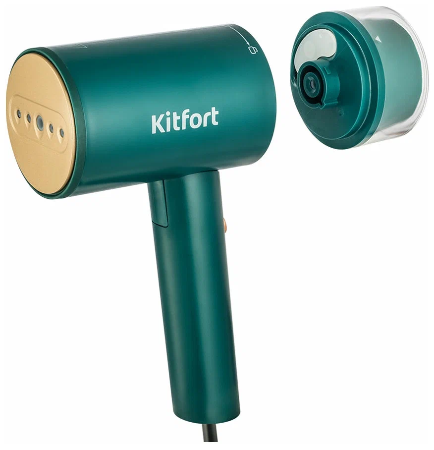 Отпариватель ручной Kitfort КТ-981 зеленый - фото 8