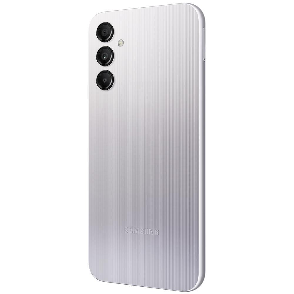 Смартфон Samsung Galaxy A14 4/64GB серебристый - фото 7