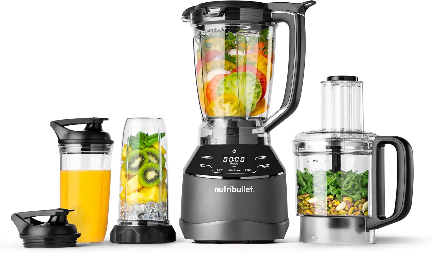 Блендер NUTRIBULLET NBF580B серый