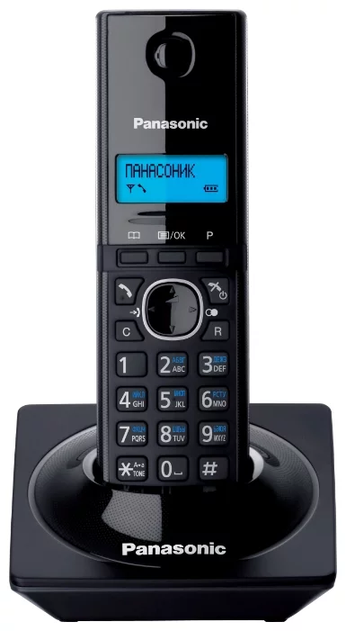 Телефон Panasonic KX-TG 1711 RUB, черный - фото 2