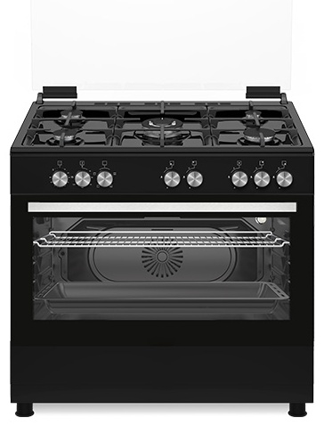 Комбинированная плита Artel GRAND Q1E90M10T черный-KZ