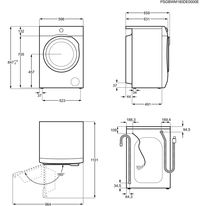 Стиральная машина Electrolux EW9F1168MA - фото 3