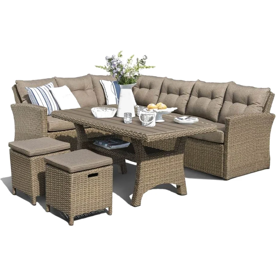 

Комплект мебели из иск. ротанга AFM-307B Beige