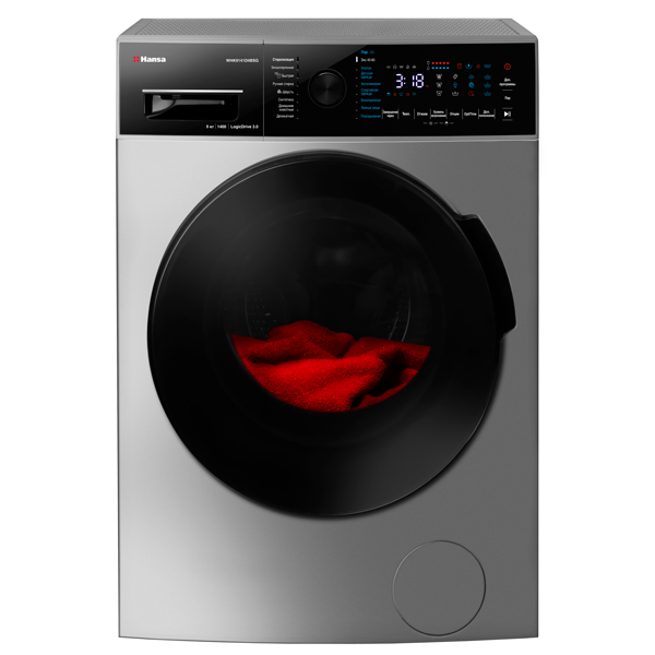 

Стирально-сушильная машина Hansa WDHK814BD1G cерая