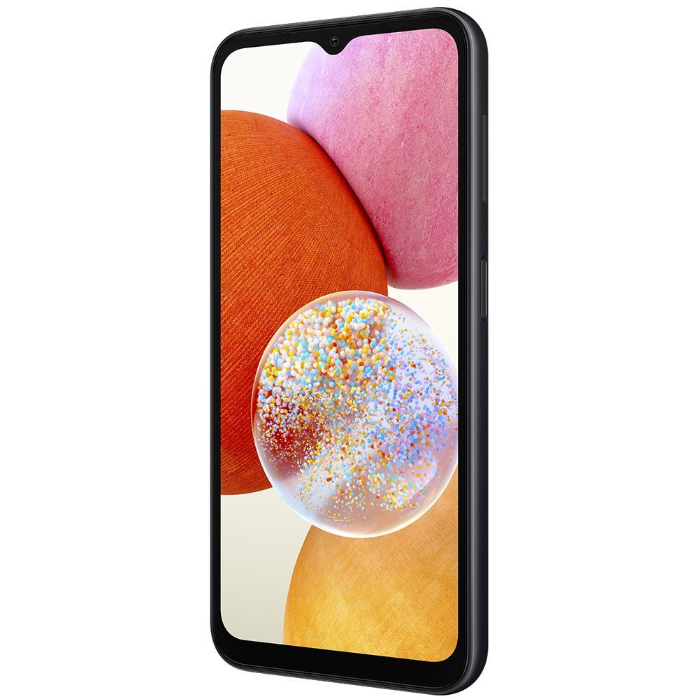 Смартфон Samsung Galaxy A14 4/64GB черный + Powerbank (EB-P3400XURGRU) - фото 5