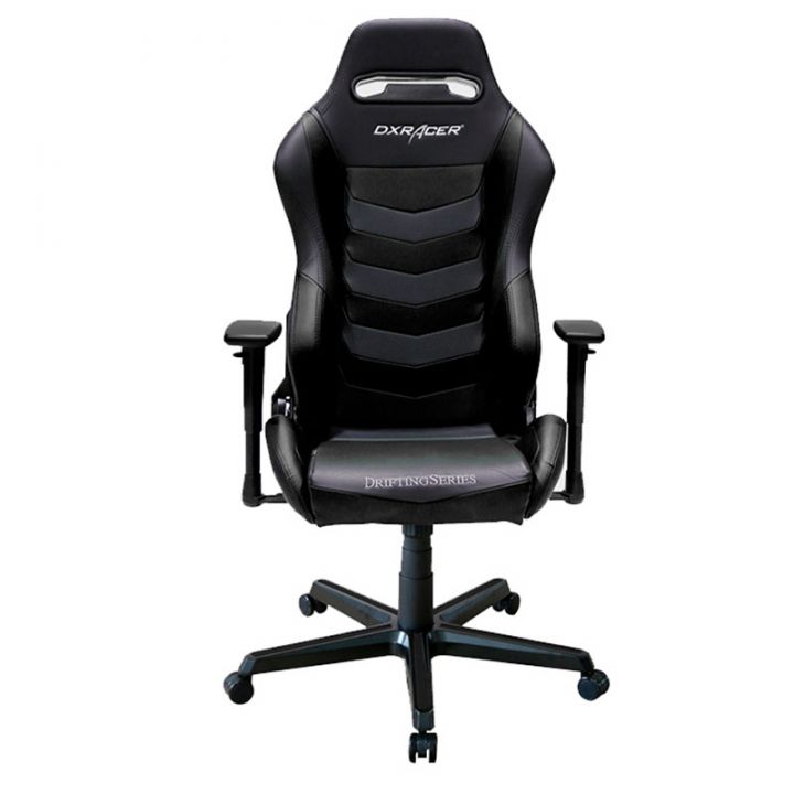 Игровое компьютерное кресло, DX Racer, OH/DM166/N, Чёрный