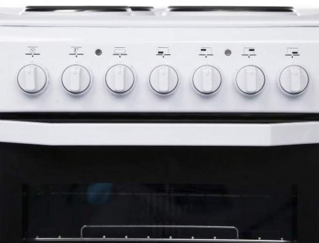 Электрическая плита Indesit I5E52E(W)/RU белая - фото 2