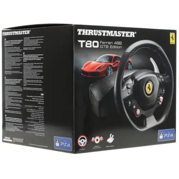 Руль Thrustmaster T80 Ferrari 488 GTB Edition. PS4/PC - фото 7