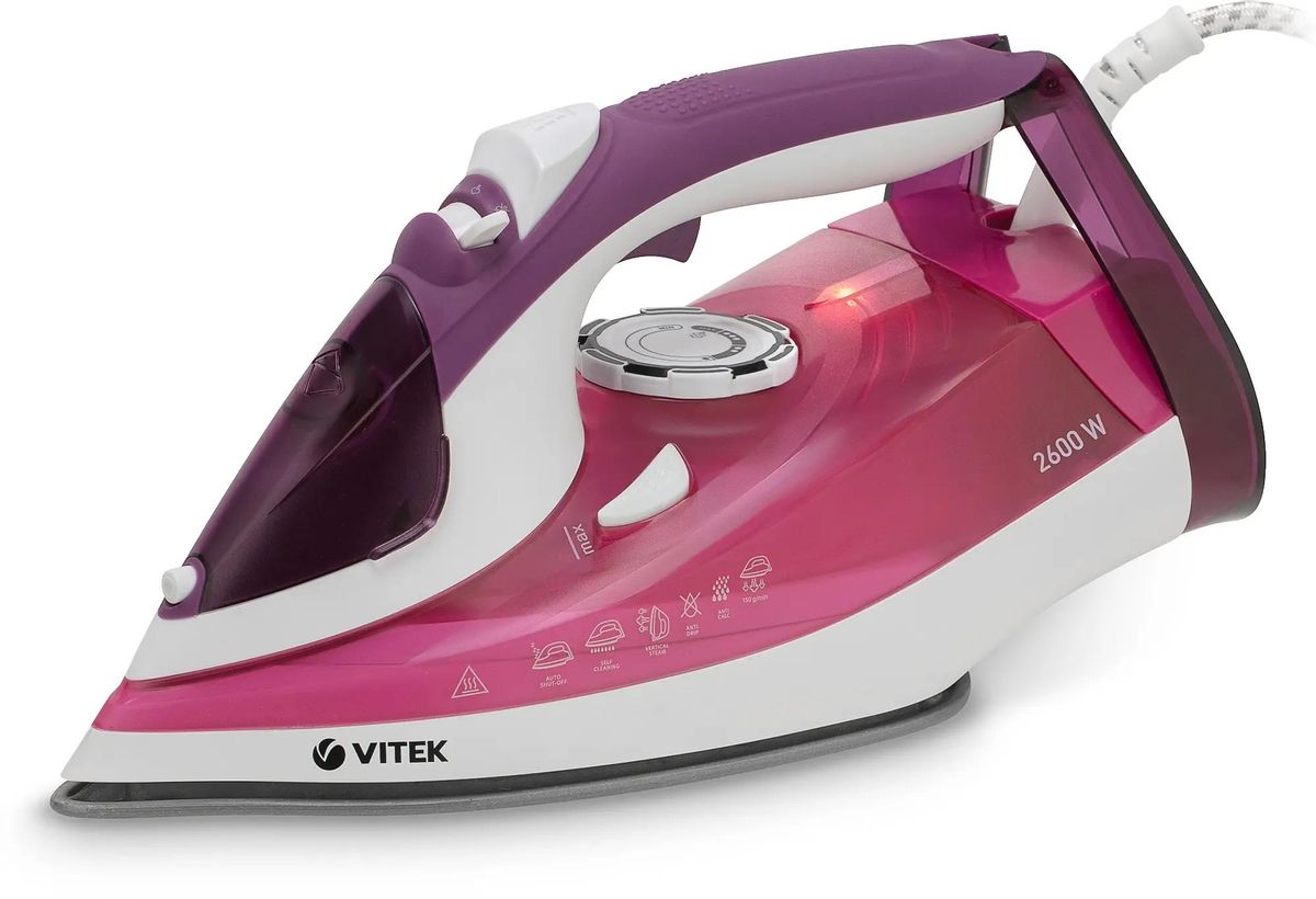 Утюг Vitek VT-8354 фиолетовый/белый Утюг Vitek VT-8354 фиолетовый/белый