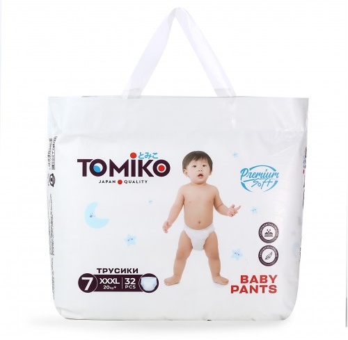 Трусики детские TOMIKO XXXL (20+ КГ) 32 шт