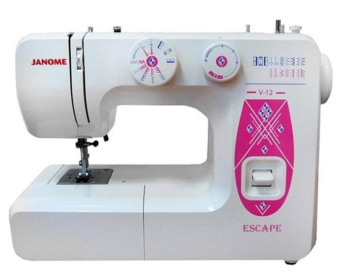 Швейная машина Janome Escape V-12 белая - фото 2