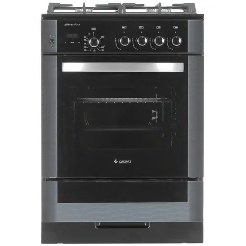 Газовая плита ГЕФЕСТ 6500-03 0044 черная - фото 1