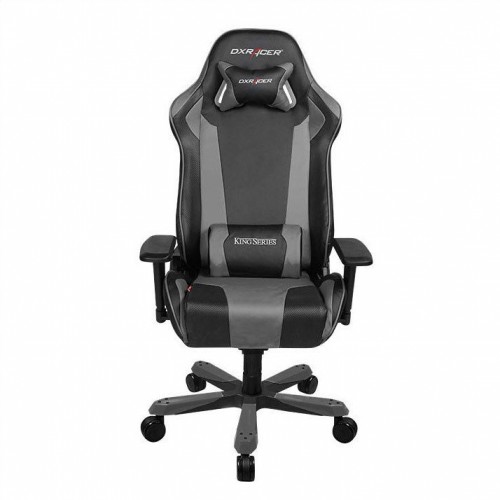 Игровое компьютерное кресло, DX Racer, OH/KS06/NG, Черный-серый